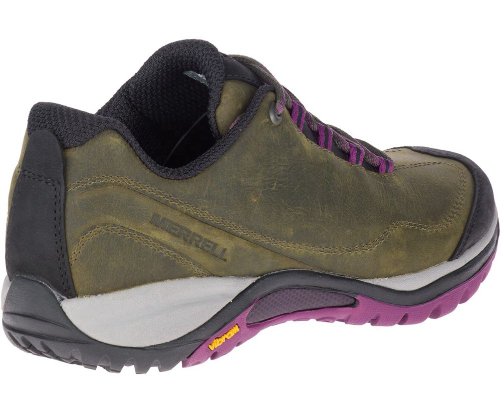 Merrell Hiking Shoes Olive - Siren Traveller 3 - Womens 74DXLAZTR